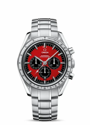 Omega Speedmaster Michael Schumacher Stainless Steel / Red / Bracelet / The Legend Red 3506.61.00 (35066100)